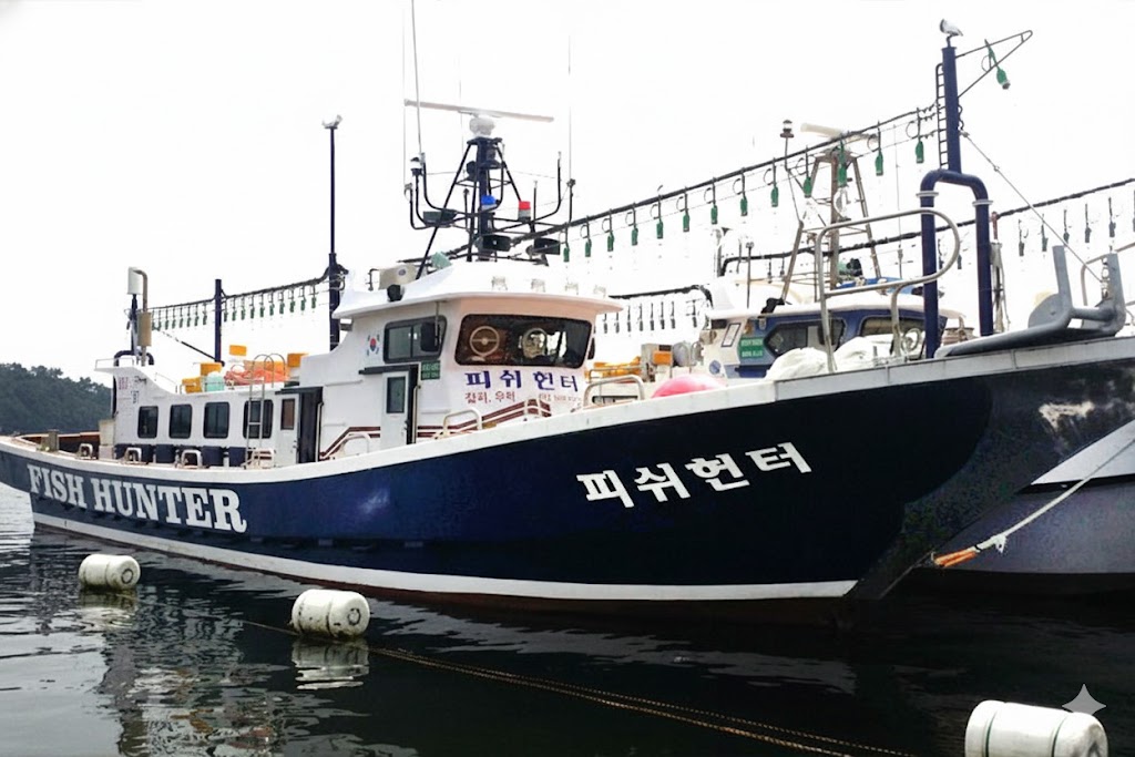 피쉬헌터호 녹동항 갈치·갑오징어·문어 선상낚시 낚시배 예약