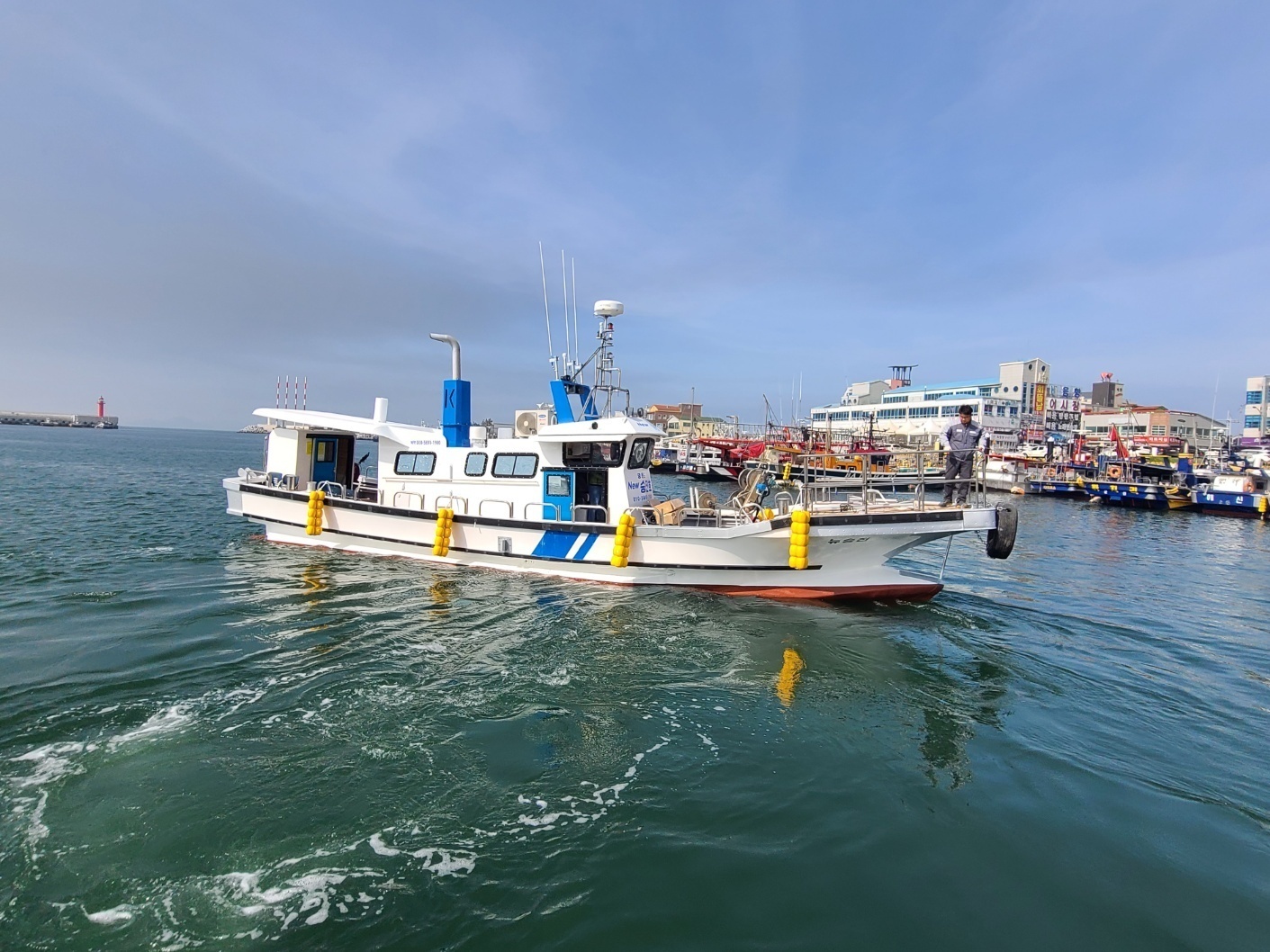 인천배낚시 뉴승진호 연안부두 봄 쭈꾸미 낚시