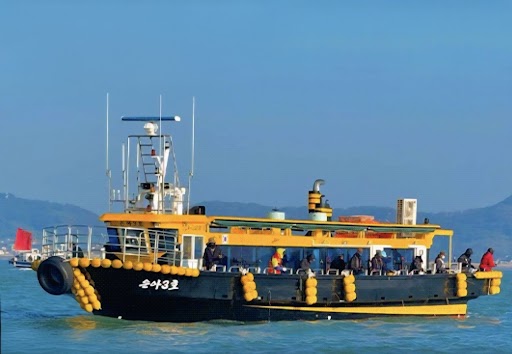 인천배낚시 체험 은아호 우럭 다운샷 선상낚시