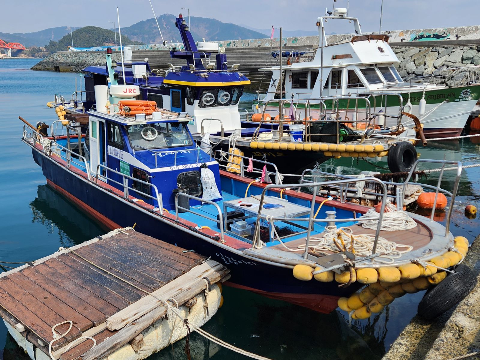 경남   랑이다호 선상낚시 예약