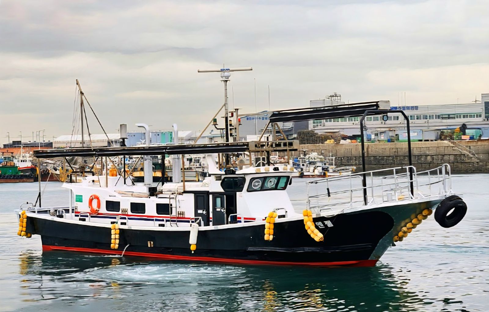 엔젤호 연안부두 갑오징어·백조기·광어 선상낚시 낚시배 예약