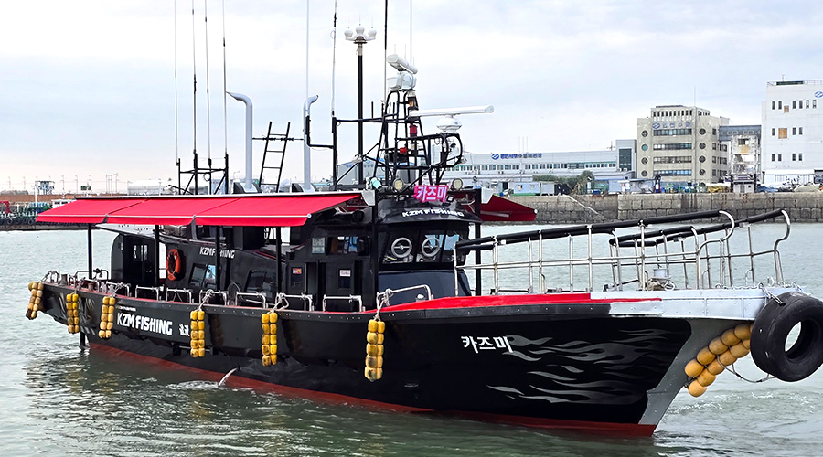 인천배낚시 에프투호 연안부두 갑오징어 선상낚시