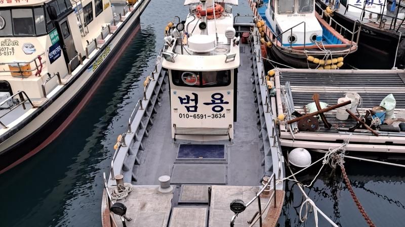 범용호 삼천포항 갑오징어·문어·쭈꾸미 선상낚시 낚시배 예약