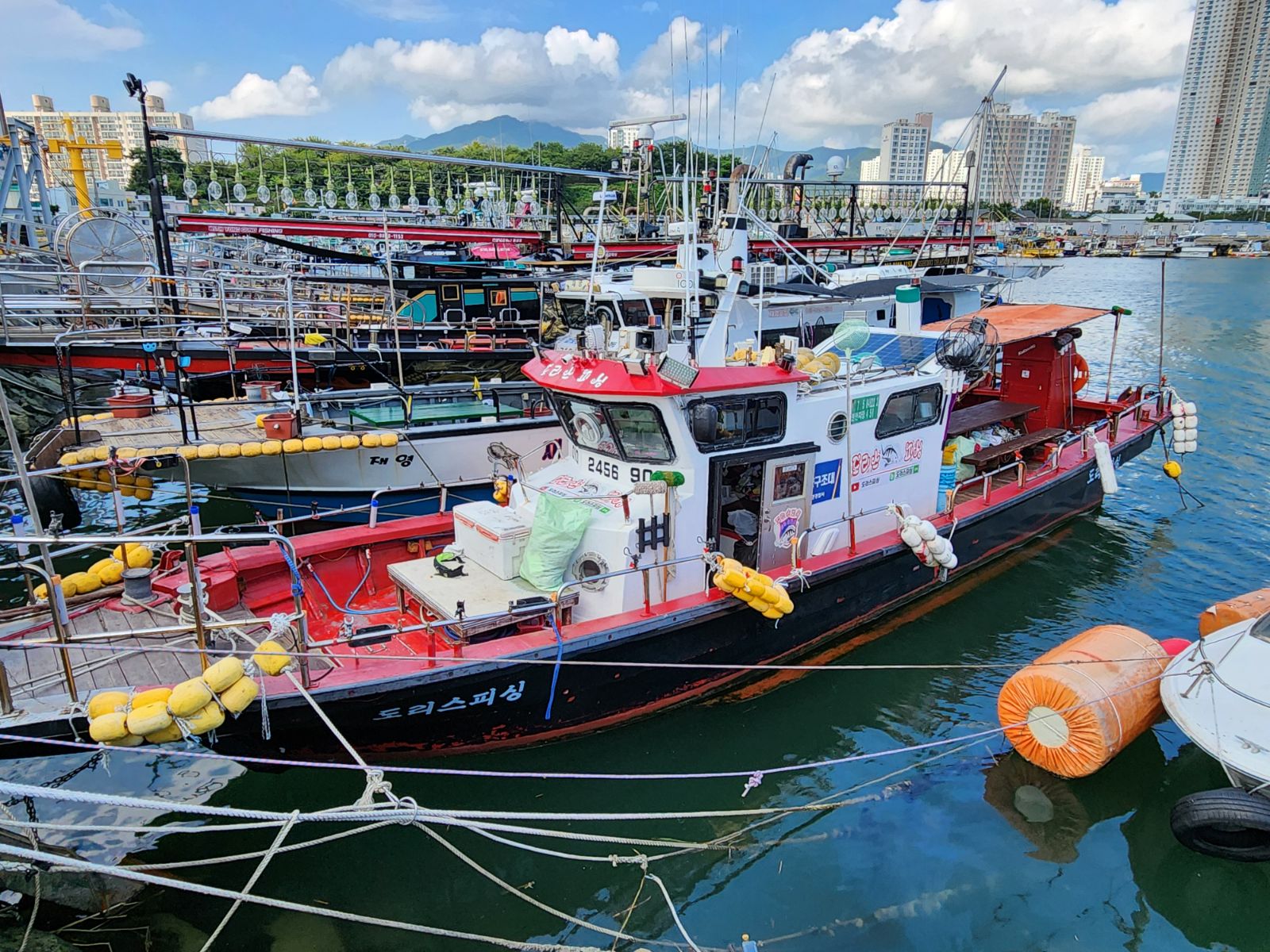 경남 도리스피싱 선상낚시 예약
