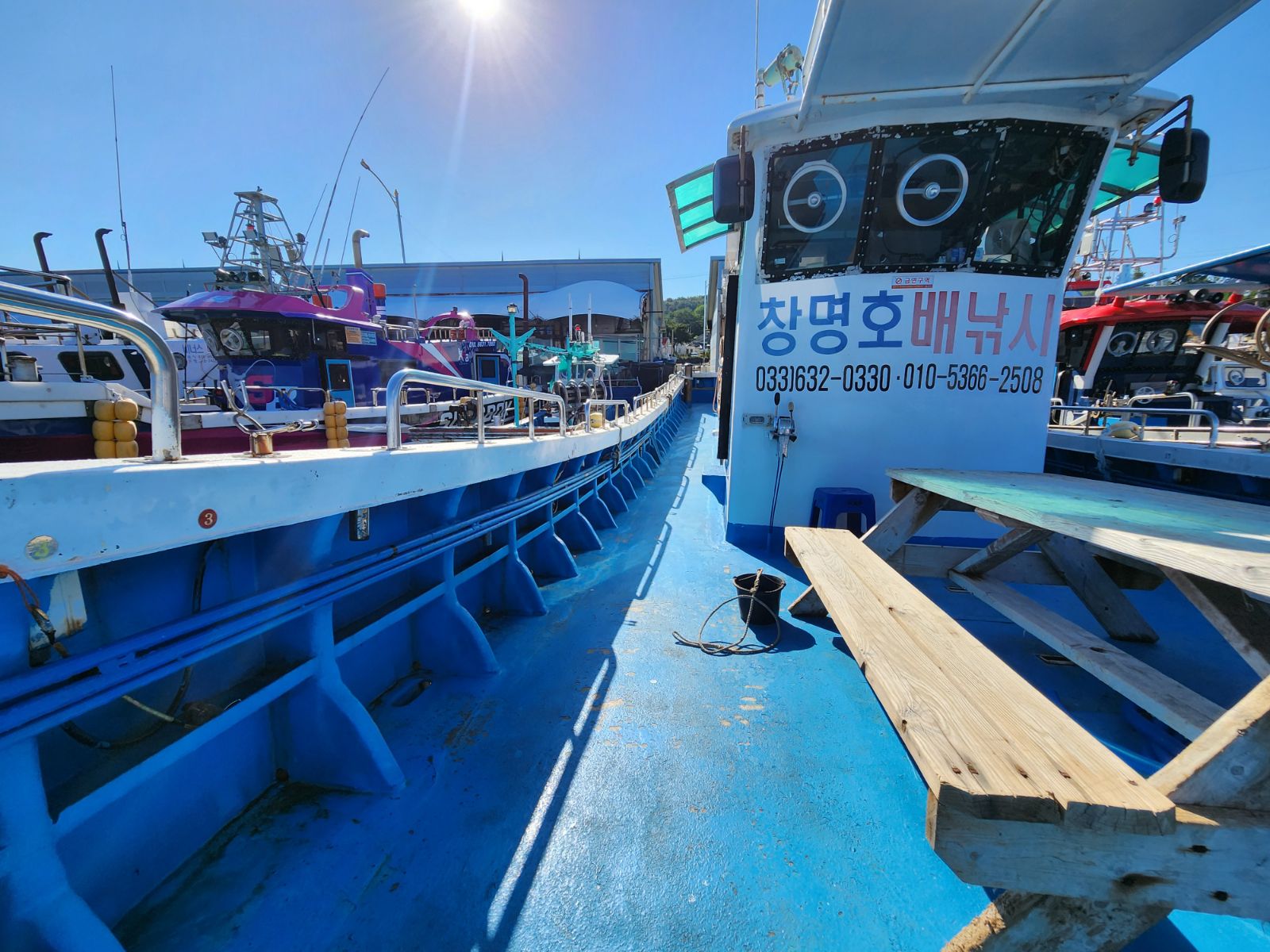 창명호 고성 대구·문어·가자미 선상낚시 낚시배 예약